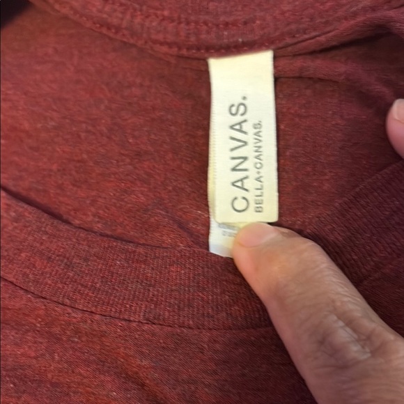 Bella Canvas Red Short Sleeve Tee - Picture 2 of 5